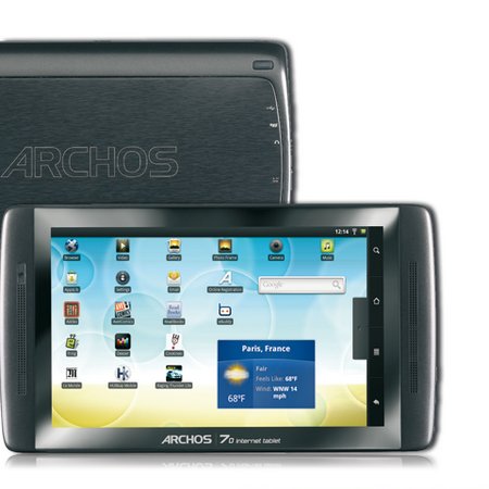 ARCHOS 70, internet tablet con pantalla de 7" y sistema operativo Android