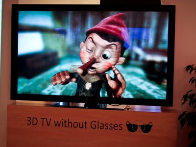 Prototipos de TV 3D sin gafas se muestran en IFA 2010