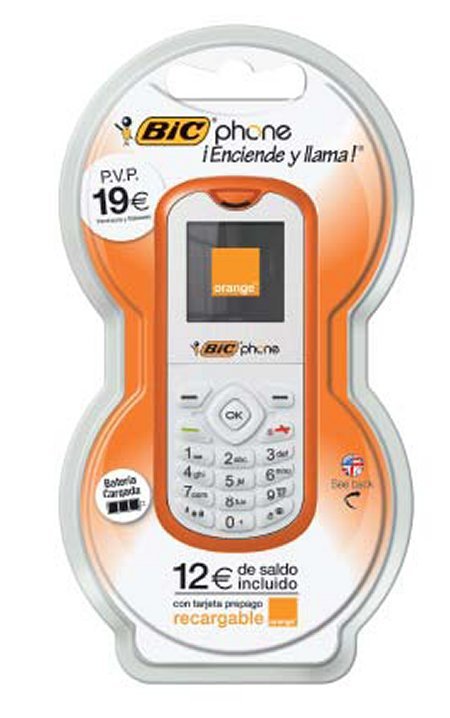 Llega el nuevo "Bic Phone" de la mano de Orange.
