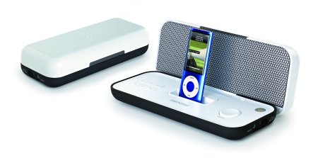 PurePlay, completo sistema de sonido plegable para el iPhone/iPod