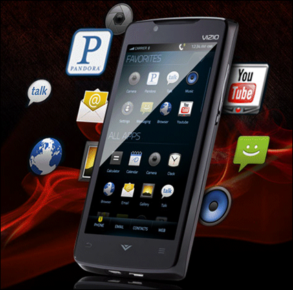 CES 2011: Vizio presenta un móvil Android con pantalla de 4”