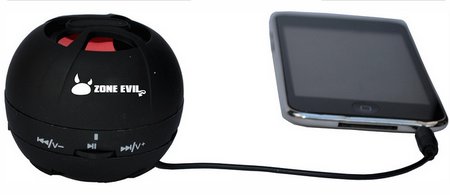 ZONE EVIL Mini Speaker Ball-Style