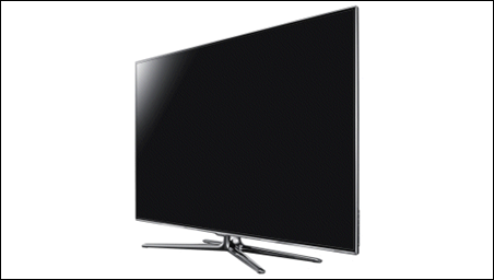TV LED Serie D8000 de Samsung, 800 MHz con reproducción 3D con