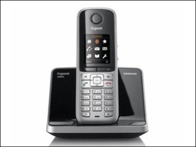 Gigaset S800, teléfono inalámbrico de prestaciones profesionales