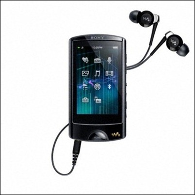 Sony Walkman serie NWZ-A860 pantalla táctil de 2,8