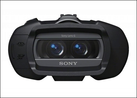 Sony presenta los prismáticos-videocámara 3D DEV-5 y DEV-3