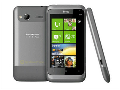 HTC Radar, el Windows Phone de nueva generación