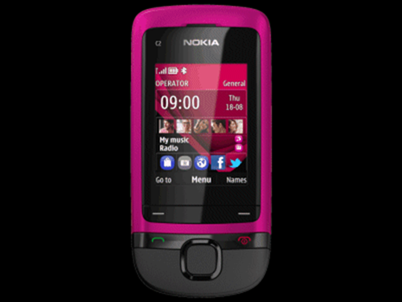 Sencillez y un toque de color con el nuevo Nokia C2-05, ya disponible en España