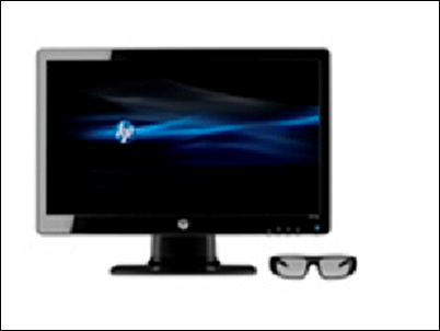 Monitor HP 2311gt 3D ofrece la última experiencia 3D.