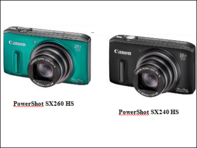 Canon PowerShot SX260 HS y PowerShot SX240 HS, compactas aventureras