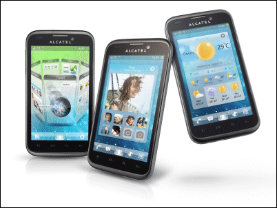 Alcatel One Touch 995, los Android más coloridos