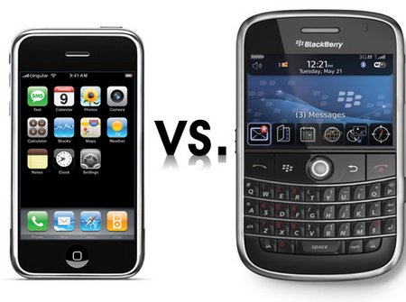 iPhone gana a BlackBerry en Canadá