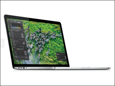 Apple lleva la pantalla retina al MacBook Pro