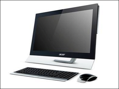 Acer Aspire 5600U, diseño en PCs all in one