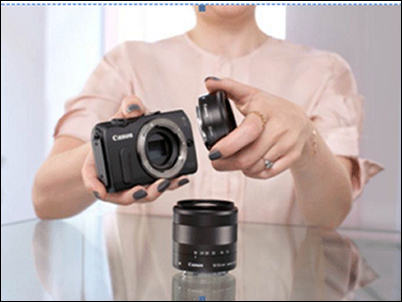 Canon EOS M, la primera Reflex compacta.