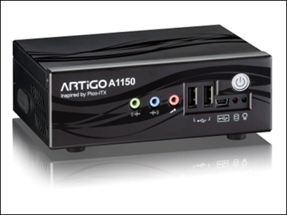 VIA ARTiGO nuevos sistemas ultra compactos A1150 y A1200
