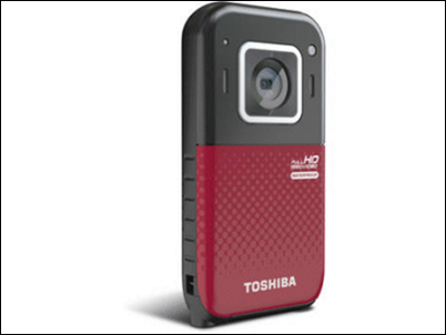 Toshiba videocámara Camileo BW20: a prueba de agua