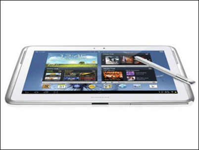 Samsung lanza nueva tableta Galaxy Note 10.1 para competir con iPad de Apple