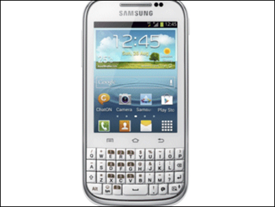 Samsung GALAXY Chat, el completo Smartphone social