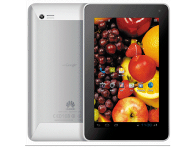 Huawei MediaPad 7, tablet de entrada con Android 4.0