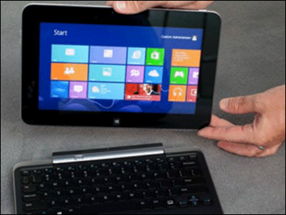Dell presentará tablets con Windows 8 a finales de año con mayor tamaño de pantalla