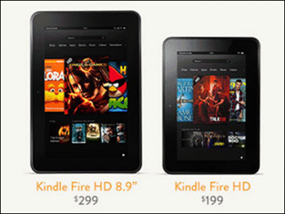 Kindle Fire HD 8,9" y 7”, la apuesta por la calidad de Amazon