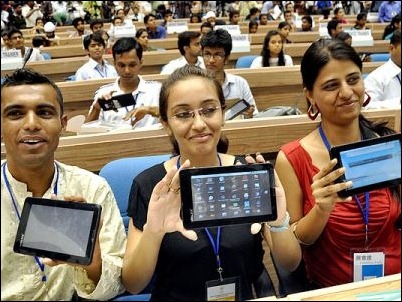 Aakash, la tablet india de 20$ lanza segunda versión