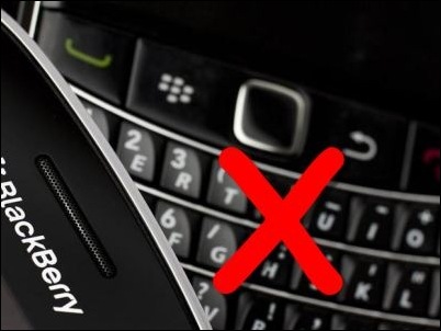 La apuesta de Blackberry para el 2013… móviles sin teclado