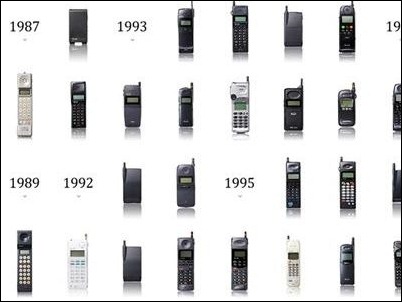 Conoce los móviles de los 25 años de NTT DoCoMo