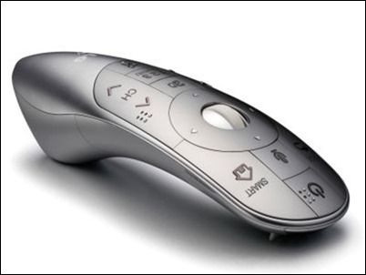 LG presentará en el CES 2013 un renovado mando Magic Control