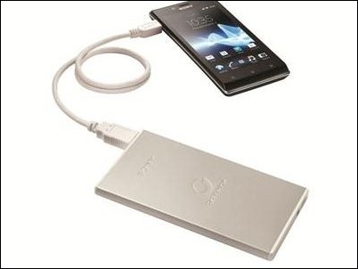 Nuevos cargadores USB portátiles de Sony