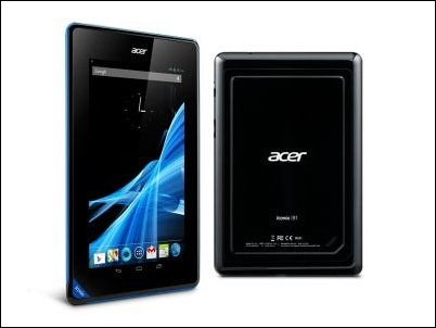 Acer lanza la versión 16 GB de Iconia B1 (7 pulgadas)