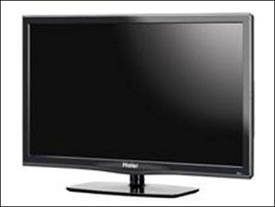 TV Haier LED Serie G610: la finura del bisel y la elegancia de su decoración en color negro lacado