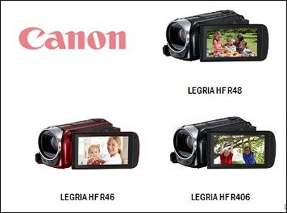 CES 2013:  videocámaras Canon LEGRIA HF serie R, para grabar y compartir