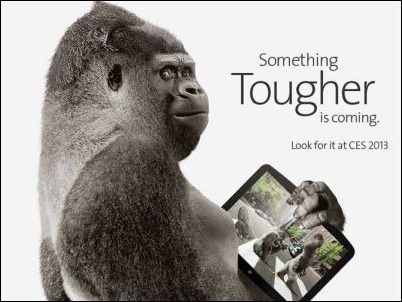 Corning presentará Gorilla Glass 3 en el CES 2013