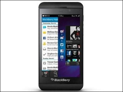 Blackberry “culpa” al Z10 de sus millonarias pérdidas