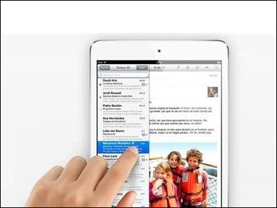 La producción de pantalla Retina para iPad mini comenzarán en junio o julio