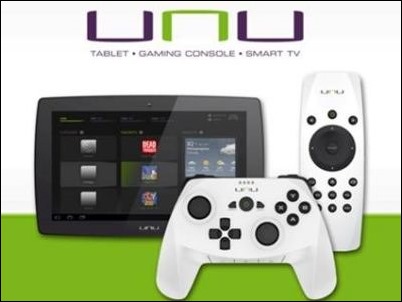 unu, la primera tableta que se convierte en videoconsola y smart-tv