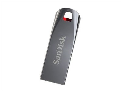 Sandisk USB Cruzer Force, un pendrive que aúna diseño y funcionalidad.