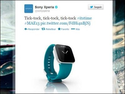 Sony lanzará un smartwatch la próxima semana