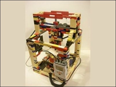Crean una impresora 3D con piezas de Lego
