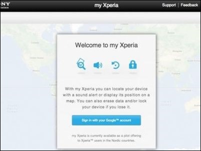 My Xperia, el servicio que te permite encontrar y gestionar tu móvil Sony desde cualquier lugar del mundo
