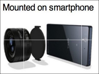 Sony desarrolla objetivo fotográfico para smartphones