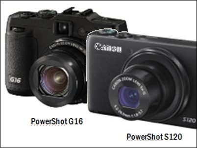 Cámaras Canon PowerShot G16 y PowerShot S120: velocidad y capacidad de respuesta excepcionales