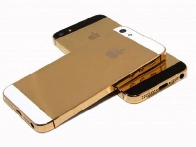 El rumor del día: iPhone 5 con acabado en oro