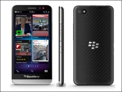 BlackBerry presenta su nuevo teléfono Z30, con una pantalla de cinco pulgadas