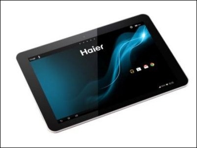 [IFA 2013]Dos nuevos tablets de Haier con pantalla 10 pulgadas de gama media y básica