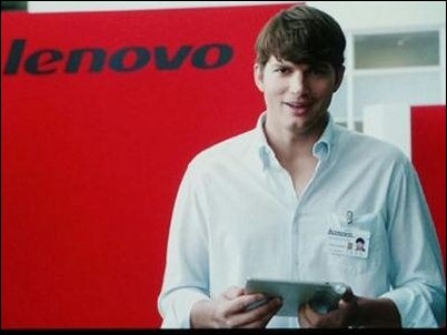 Ashton Kutcher, aka "Steve Jobs", presenta Yoga Tablet, el "one more thing" de Lenovo