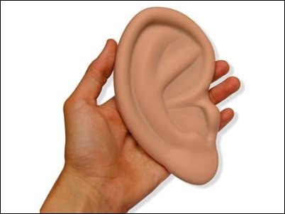 ¿Es una oreja?, no, es una funda para el iPhone