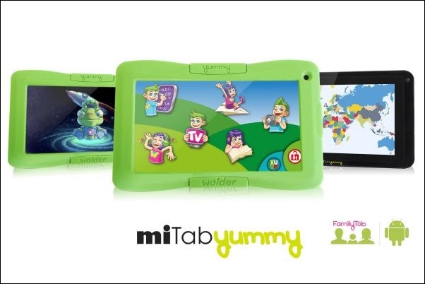 miTab YUMMY,  tablet infantil con Android por 89€